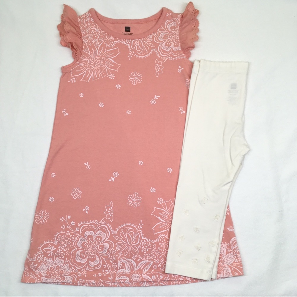 Free Tea Collection Capri Leggings with Tea Dress